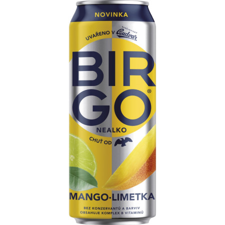 detail Birgo 0,5l Nealkoholické pivo plech - Mango a Limetka (24)