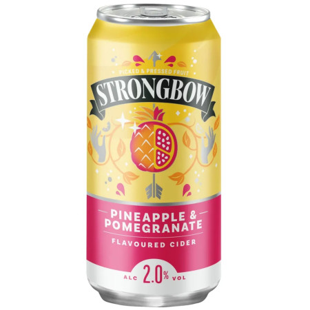 chi tiết Strongbow Plech 440ml Pineapple & Pomegranate (24)