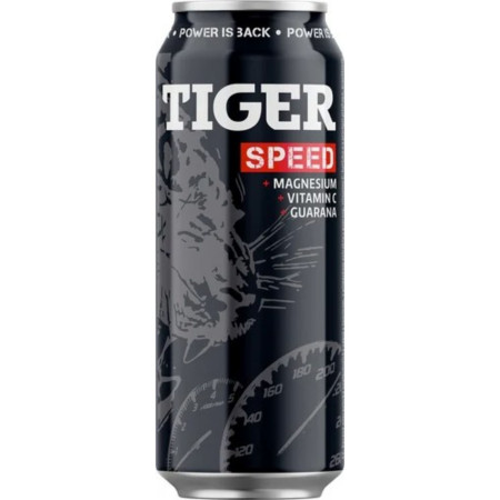 detail Tiger energy 0,5L plech Speed černý (12)