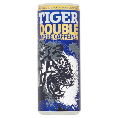 detail Tiger energy 0,25L plech Double Caffeine Strong (12)
