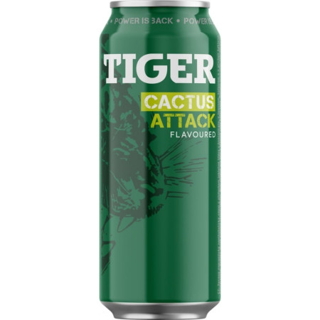 detail Tiger energy 0,5L plech cactus (12)
