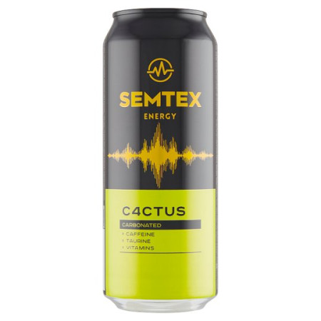 detail Semtex energy 0,5L plech Cactus (24)