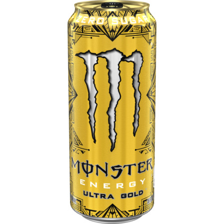 chi tiết Monster energy 0,5L plech Ultra Gold / Gold Pineapple (12)