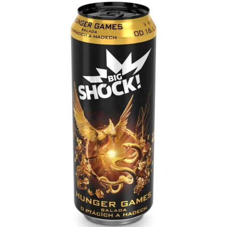 detail Big Shock energy 0,5L plech Hunger Gamer