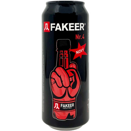 detail Fakeer energy 0,5L plech Nr.4 - Red (24)