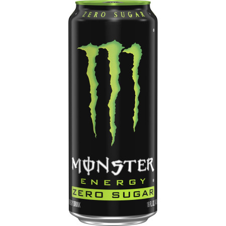 detail Monster energy 0,5L plech Original Zero (zelený) (12)