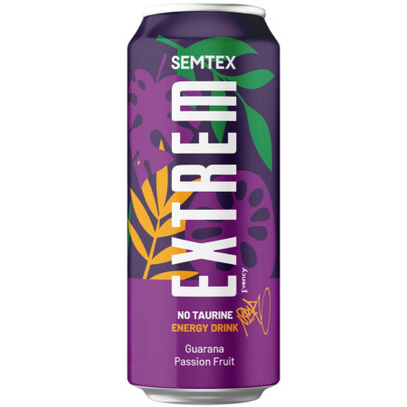 chi tiết Semtex energy 0,5l plech Extrem Passion Fruit (24)