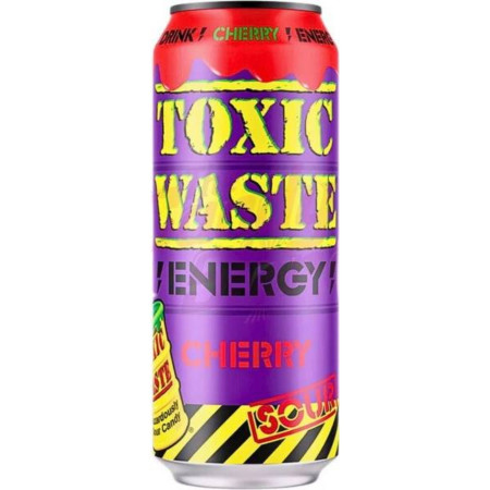 chi tiết Toxic Waster 500ml energetický nápoj Cherry (24)
