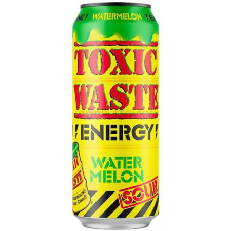 detail Toxic Waster 500ml energetický nápoj Watermelon (24)