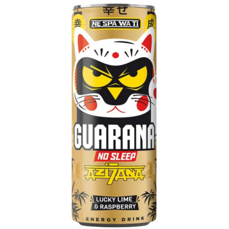 chi tiết Guarana energy 500ml Asiana Lucky Lime & Raspberry (12)