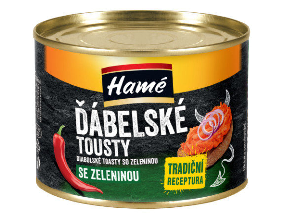 chi tiết HAMÉ 180g Ďábelské tousty se zeleninou