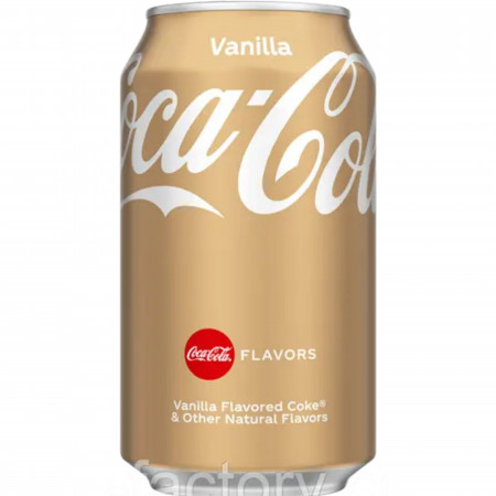 chi tiết Coca-cola 355ml Vanilla USA