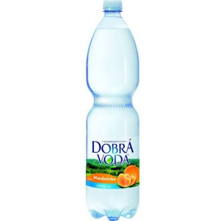 detail Dobrá voda 1,5l Mandarinka neperlivá (6)