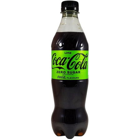 detail Coca-cola 500ml Lime Zero (12)
