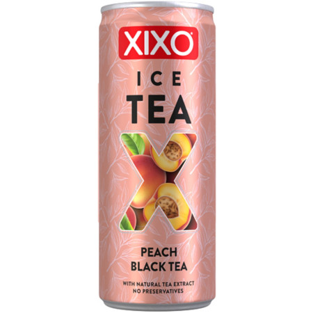 detail Hell XIXO ledový čaj 250ml Peach Black Tea (24)