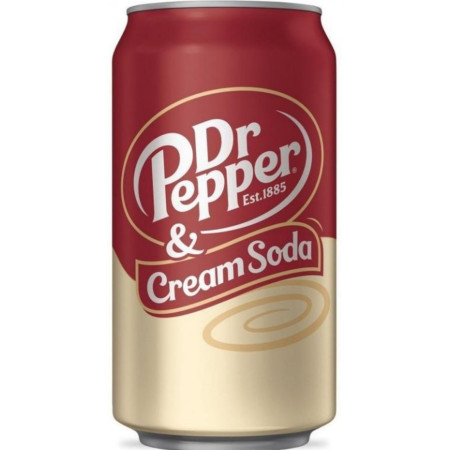 detail Dr. Pepper 355ml Cream Soda (12)