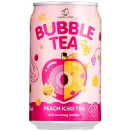 chi tiết Bubble Tea (Madam Hong) 320ml plech - Peach Iced Tea (24) Trvan. 1/2026