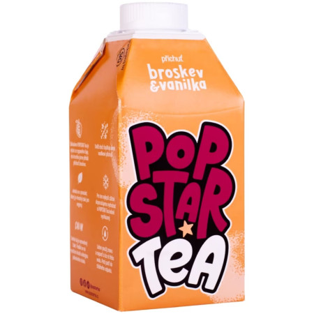 detail Popstar Tea 0,5L - Ledový čaj s broskev a vanilka (8)