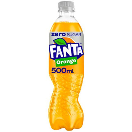 detail Fanta 500ml CZ Zero pomeranč (12)