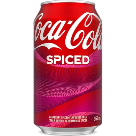 detail Coca-cola 355ml Spiced USA (12)