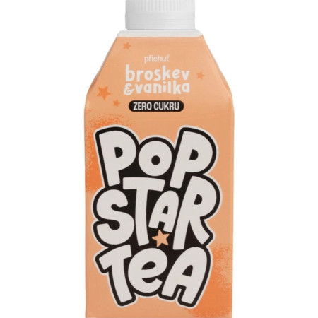 chi tiết Popstar Tea Zero 0,5L Ledový čaj s broskev a vanilka (8)