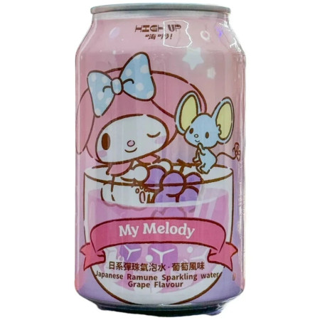 chi tiết High Up Sparkling Water 0,33l My Melody Grape (24)