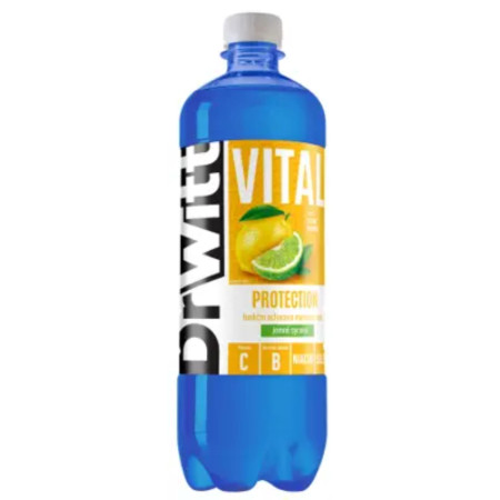 detail Dr Witt 0,75l VITAL Protection citron, limetka PET (12)