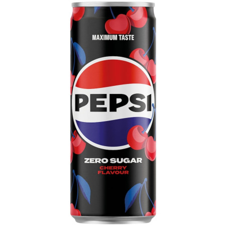 detail Pepsi 330ml Cherry Zero CZ (24)
