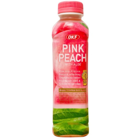 chi tiết OKF Aloe Vera 0,5l PET Pink Peach Juice with Aloe (20)