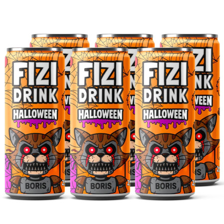 detail FIZI Drink limonáda 250ml plech Halloween (24)