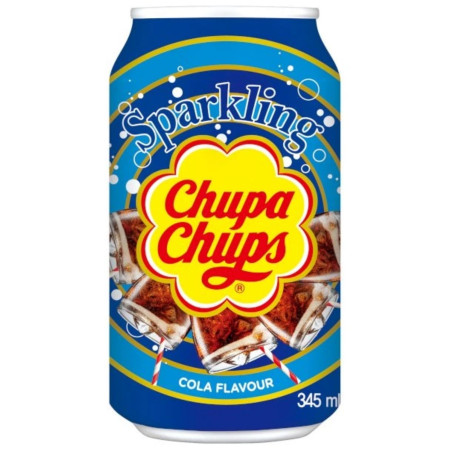 chi tiết Chupa Chups 345ml plech - Cola sparkling (24) Trvan. 11/2026