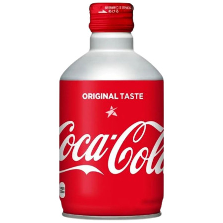chi tiết Coca Japanese Aluminium Bottle 300ml Original (24)