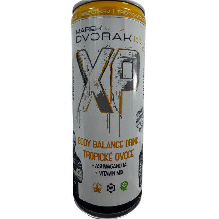 chi tiết XP Boost Dvořák 250ml plech Body Balance nápoj - Tropické ovoce(24)