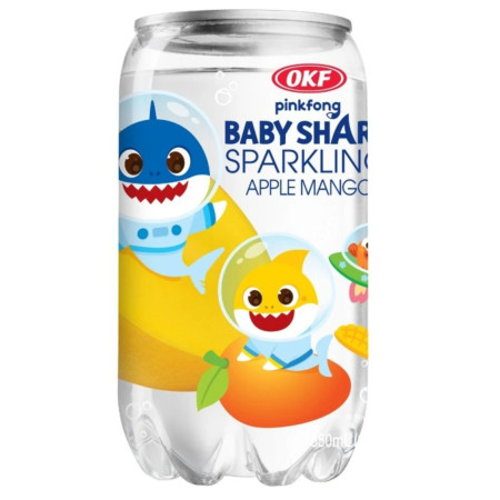 detail OKF Baby Shark Sparkling 0,35l Apple Mango (24)