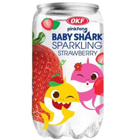 chi tiết OKF Baby Shark Sparkling 0,35l Strawberry (24)