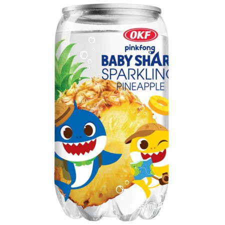 detail OKF Baby Shark Sparkling 0,35l Pineapple Drink (24)