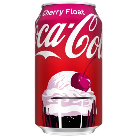 chi tiết Coca-cola 355ml cherry float USA (12)