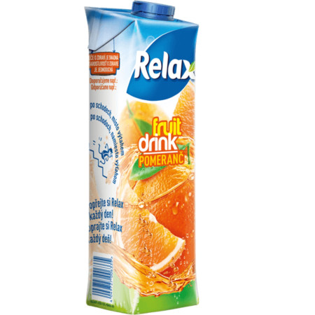 chi tiết RELAX džus 1l Fruit Drink Pomeranč TS (12)