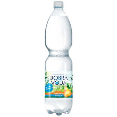 chi tiết Dobrá voda 1,5l Hruška a Bezinka neperlivá (6)