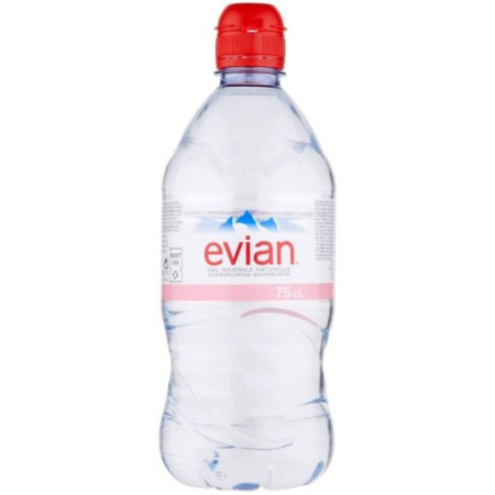 detail Evian neperlivá voda 0,75L (12)