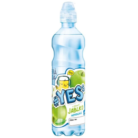 detail Dobrá voda YESs 500ml Minerální voda neperlivá - Jablko (8) H