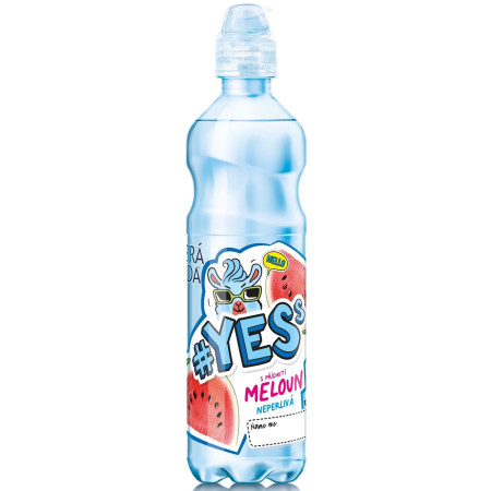 chi tiết Dobrá voda YESs 500ml Minerální voda neperlivá - Meloun (8) Trvan. 25/1/26