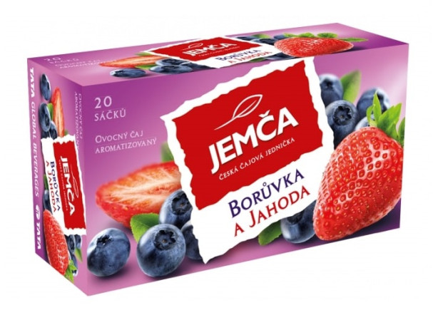 detail Jemča čaj ovocný Borůvka a jahoda 40g (20)