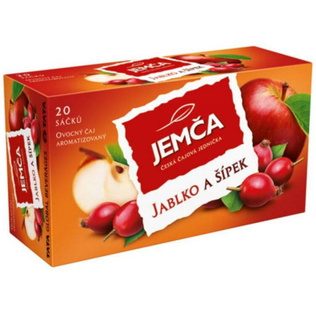 detail Jemča čaj ovocný Jablko a šípek 40g (20)