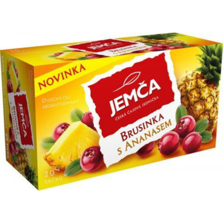 detail Jemča čaj ovocný Brusinka a ananas 40g (20)