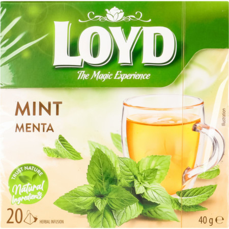 detail Loyd čaj mint 40g (máta) (10)