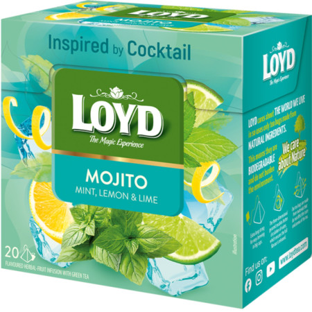 detail Loyd čaj Mojito 34g (10)