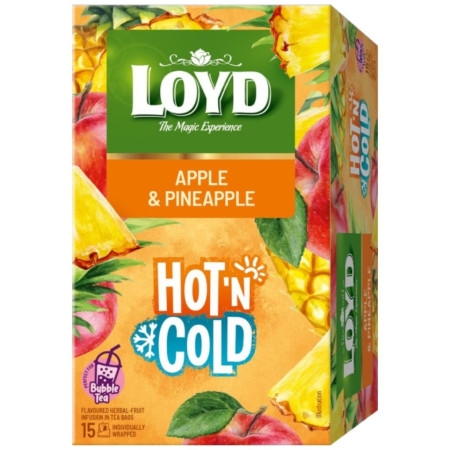 detail Loyd čaj Hot & Cold 30g Jablko a Ananas (8)