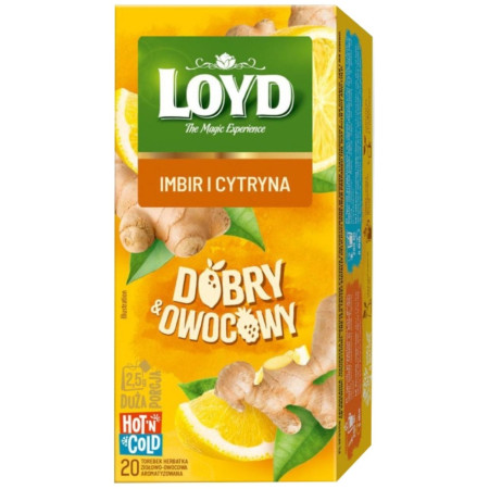 chi tiết Loyd čaj Good & Fruity 30g Zázvor a Citrón (14)