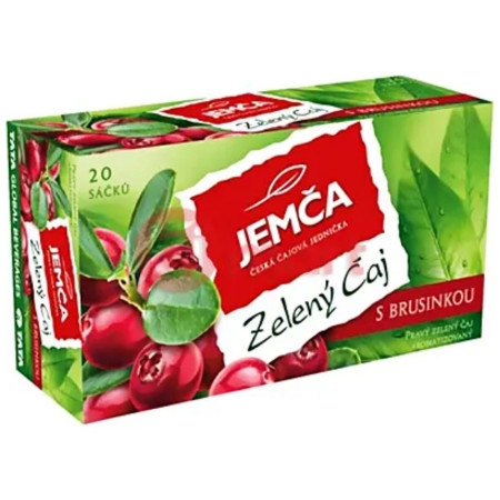 detail Jemča čaj Zelený čaj s brusinkou 30g (20)